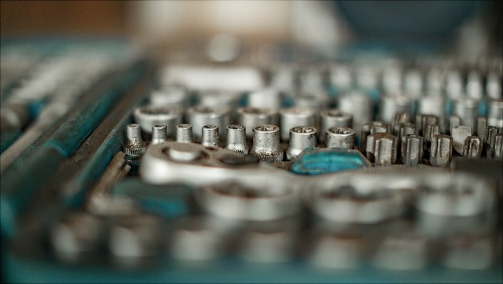 Detailfoto Werkzeugkasten