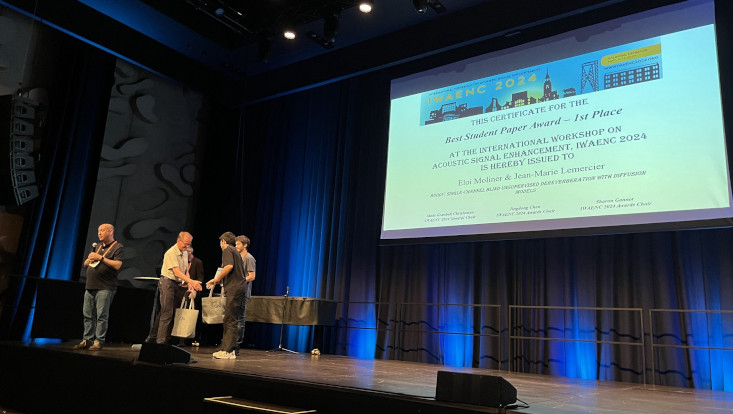 IWAENC 2024 Best Paper Award