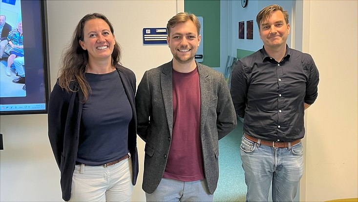 Bachelor Defense of german student Cedric Charles Engler from AG Garutti
