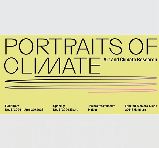 Portraits of Climate: Art and Climate Research Exhibition from Nov 7 - April 30 at Universitätsmuseum.