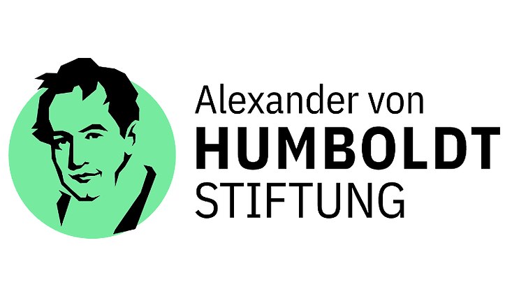 Logo der Alexander von Humboldt Stiftung bestehend aus zwei Teilen: dem Kopf Alexander von Humboldts sowie dem Schriftzug.