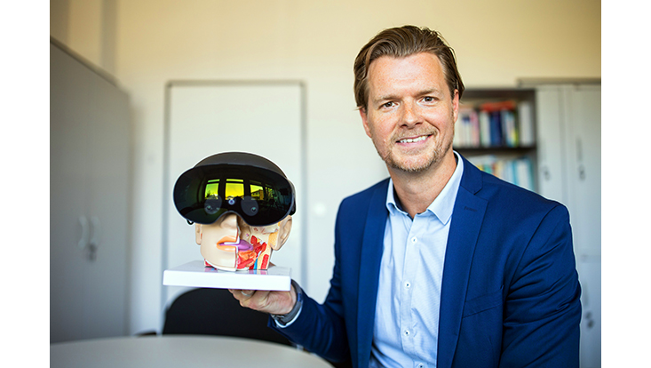 Steinicke Kopf mit VR-Brille