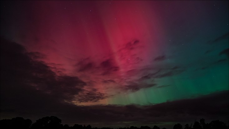 Polar lights in Fintel