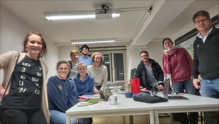 Einige Teilnehmer des FinNcycle Workshops vom 25.11-28.11.2024 am IfB