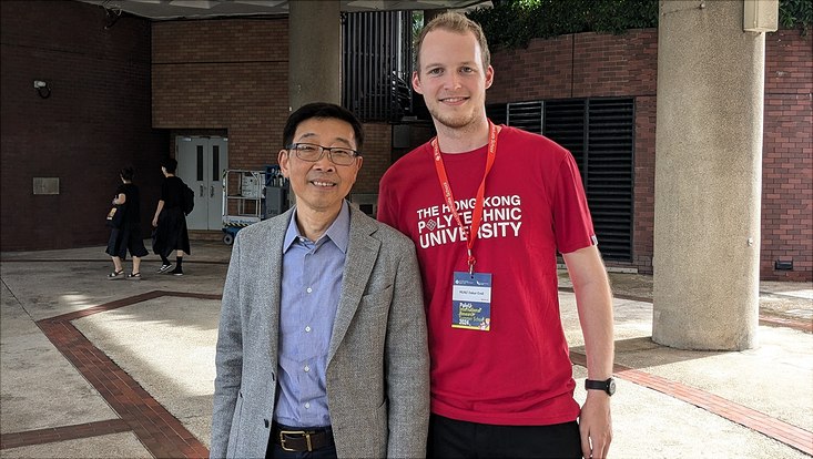 pxl-20240702-084304271-733x414 Oskar with Prof. Cao, Dean of the Graduate School