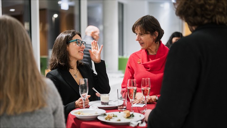 Sonia Coriani im Gespräch.