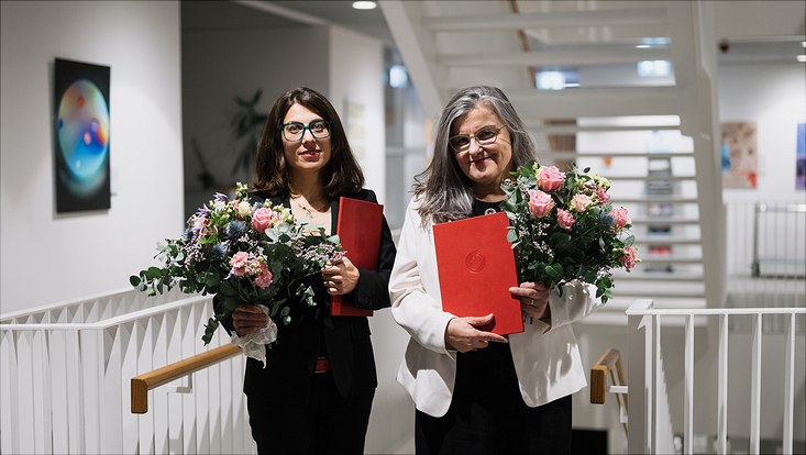 Francesca Calegari, Laura Cattaneo and Angel Rubio.