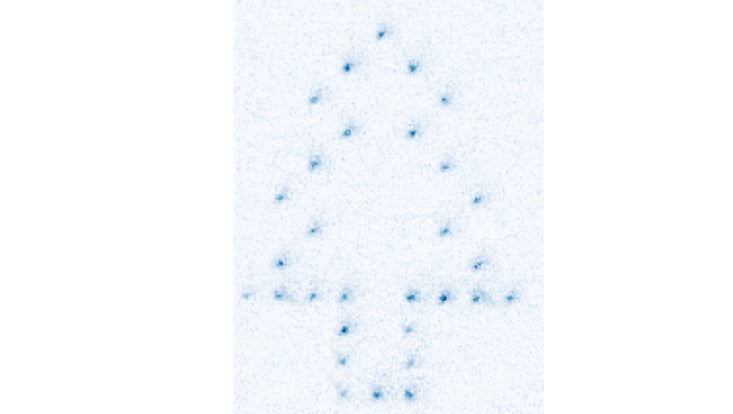 Picture of Fermion 171Yb atoms in a tweezer array