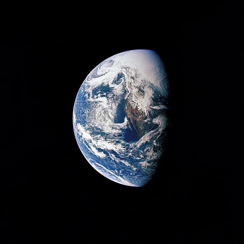 earth from space