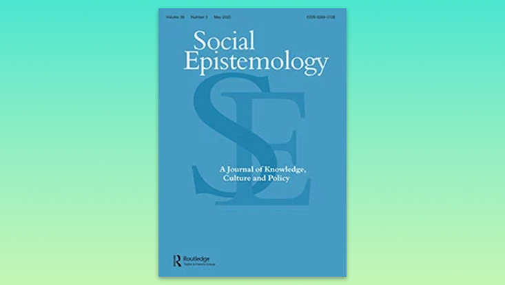 cover of the journal Social Epistemology
