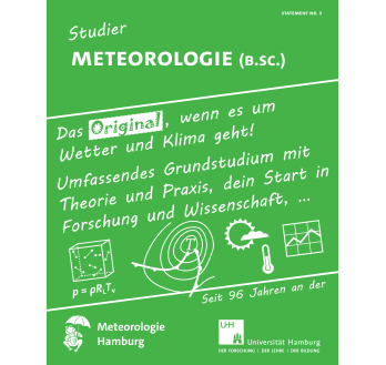 Studier Meteorologie – das Original! Meteorologie: Das Original, wenn es um Wetter und Klima geht!