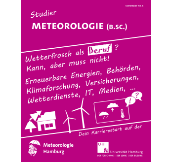 Studier Meteorologie – und werde mehr als Wetterfrosch! Meteorologie: Wetterfrosch als Beruf? Kann, aber muss nicht!