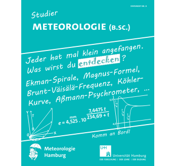 Studier Meteorologie – für echte Entdecker! Meteorologie: Jeder hat mal klein angefangen. Was wirst du entdecken?