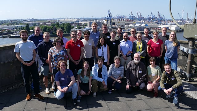 group picture of coming decade project members