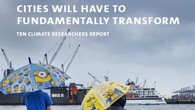 booklet-cover-14-en-640x361 Cover of the Booklet "Cities will have to fundamentally transform - ten climate researchers report"