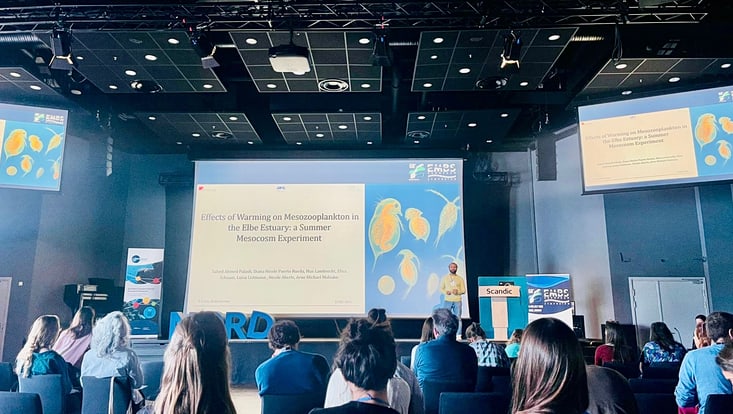 Stage of the 58th European Marine Biology Conference