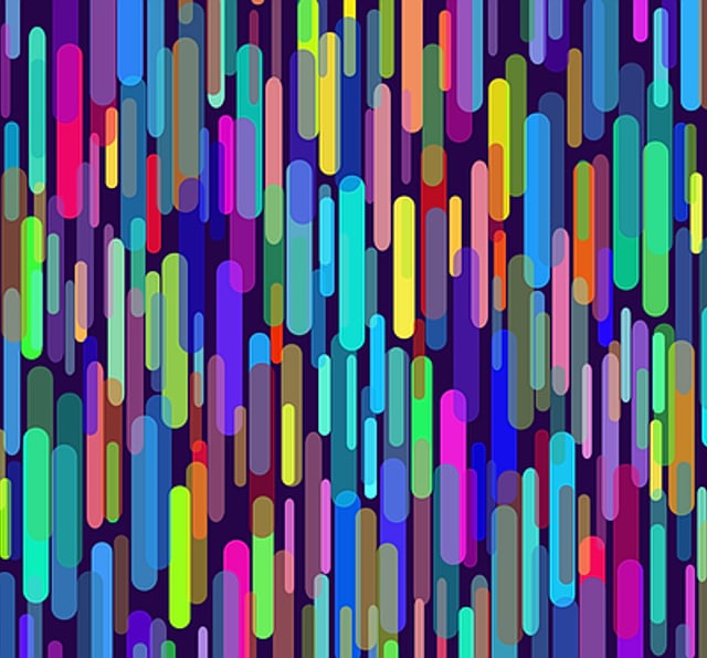 bunte Balken vertikal