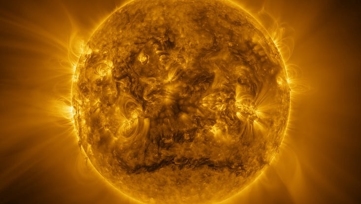 Aufnahme der Sonne