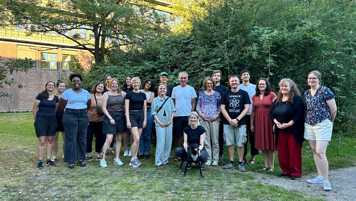 Group Pictureduring the RTG 2530 summer barbecue