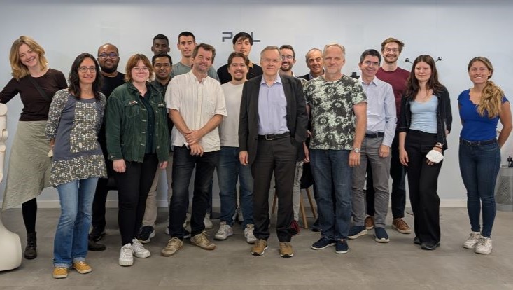 a group picture of the TRAIL project team in barcelona