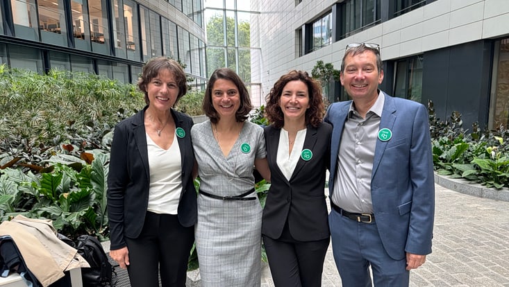 Sasa Bajt, Nina Rohringer, Francesca Calegari und Henry Chapman