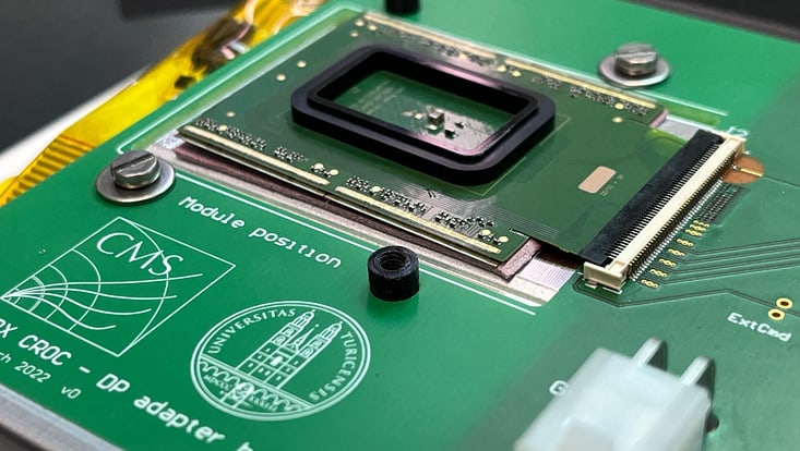 photo of cms-tepx-quad-module in closeup in 2025