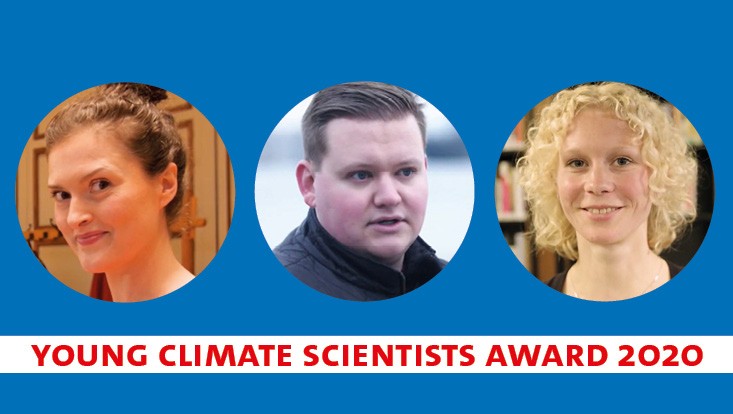Zu sehen sind die Gewinnerinnen vom Young Climate Scientist Award aus dem Jahr 2020.