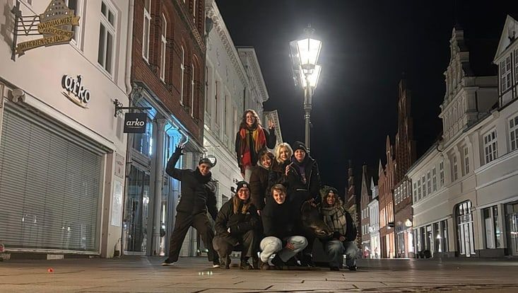 Gruppe von jungen Menschen des FÖJ in Lüneburg