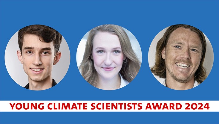 Zu sehen sind die Preisträgerinnen des Young Climate Scientists Award 2024.