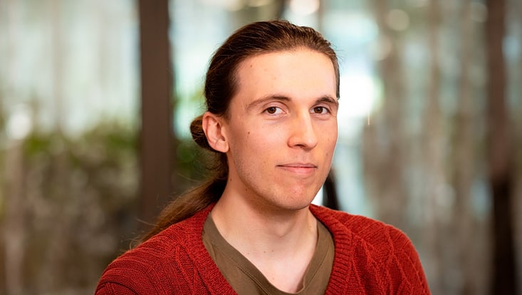 Portrait of Mateusz Stroinski.