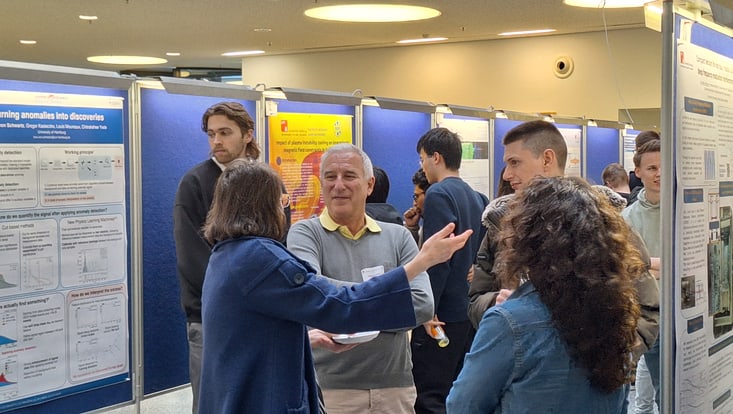 Participants at the Poster Session