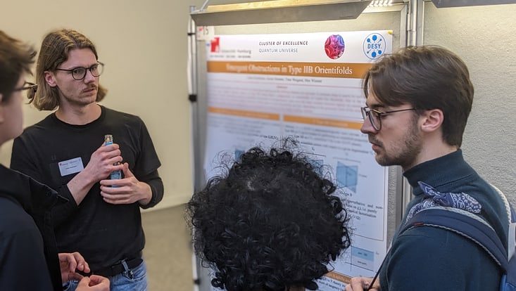 Serious discussion during the poster session!