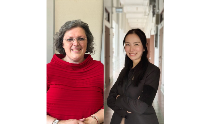 Portrait of Silvia Pascoli and Chayanit Asawatangrakuldee