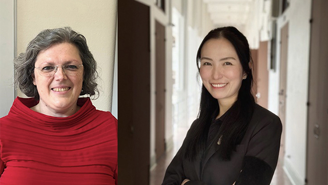 Portraits of Silvia Pascoli and Chayanit Asawatangrakuldee