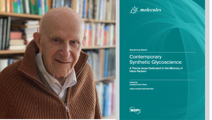 Prof. Paulsen und das Cover des Buches