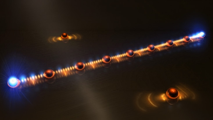 Ein internationales Forschungsteam unter Leitung einer Forschungsgruppe der Universität Hamburg hat erstmals experimentell nachgewiesen, dass sogenannte Majorana-Zustände in atomar gefertigten magnetischen Atomketten bemerkenswert robust sind.