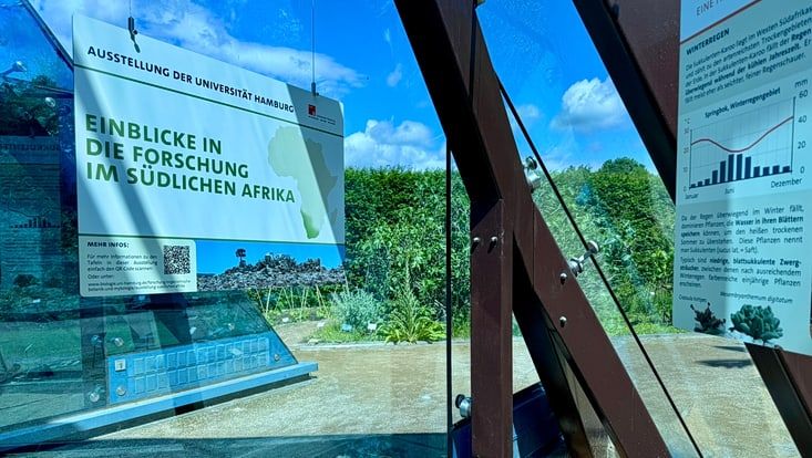 aufrikaausstellung eingangsschild