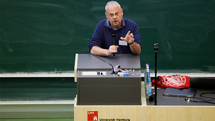 Votragende im CvL-Hörsaal