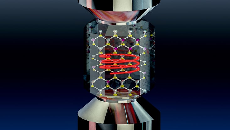 Scientific illustration of the experiment