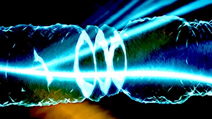 Scientific illustration of the vortices