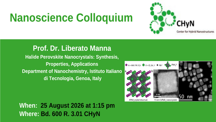 Nanoscience-Colloquium