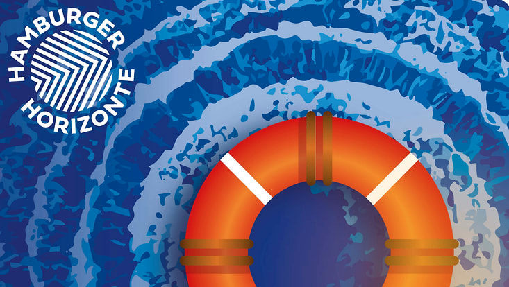 Picture of a swimming ring in the water