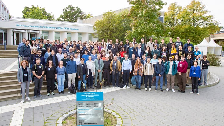 Group Photo of the participants at the DESY Theory workshop 2026