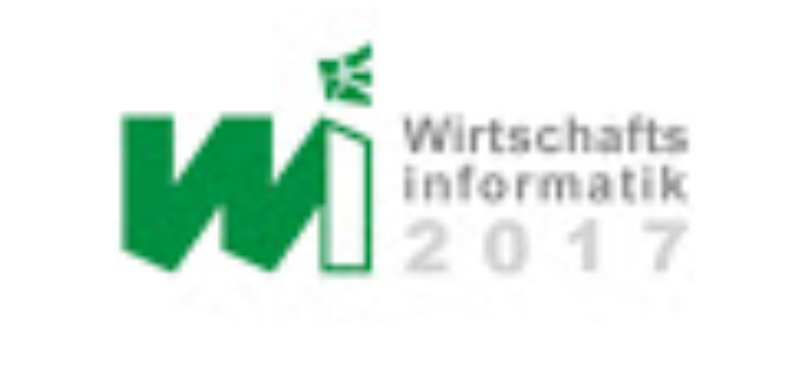 wi2017 Logo der Tagung "Wirtschaftsinformatik 2017" in St. Gallen