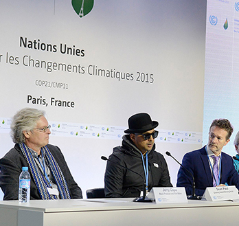 Pressekonferenz bei der COP21