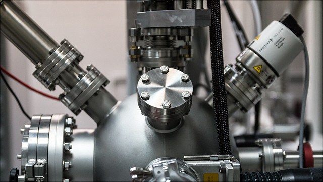 Detailansicht einer technischen Anlage