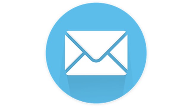 Mail Icon Blau