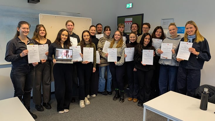 Teilnehmende der Coaching-Ausbildung im WiSe 25-26