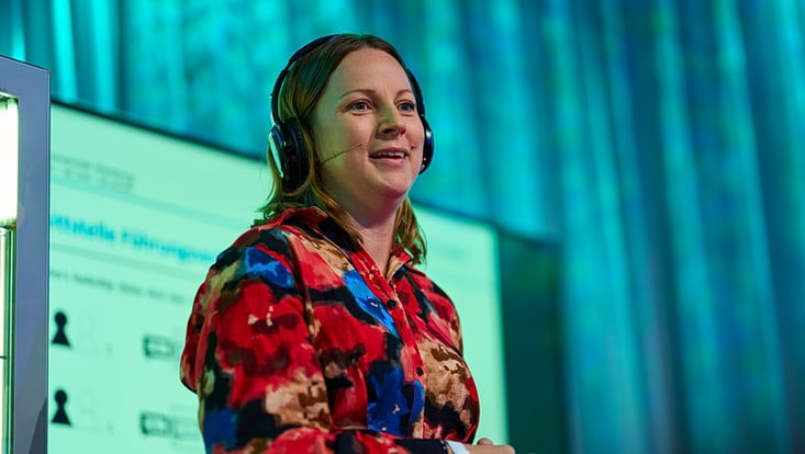 Keynote von Nale Lehmann-Willenbrock beim Future Leader Summit 2026 im CCH