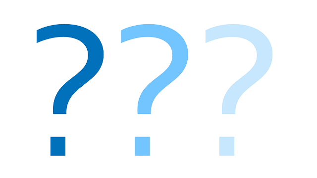 Bild eines Fragezeichens